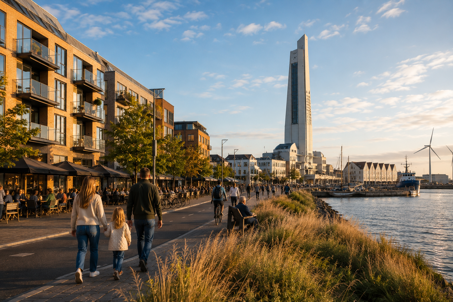 Esbjerg giver plads til både hjemmeliv, natur og byliv